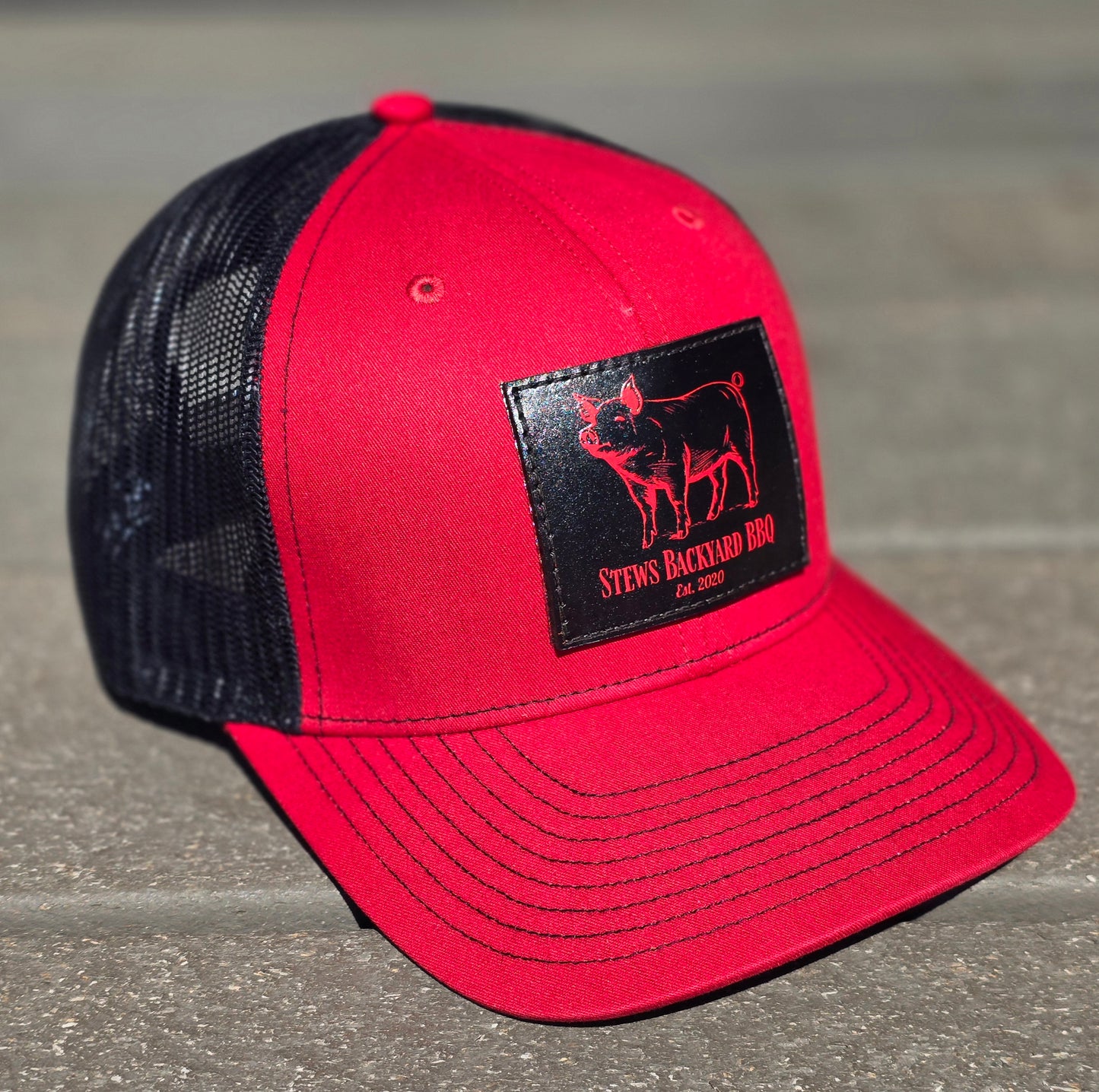 Red/Black Logo Cap